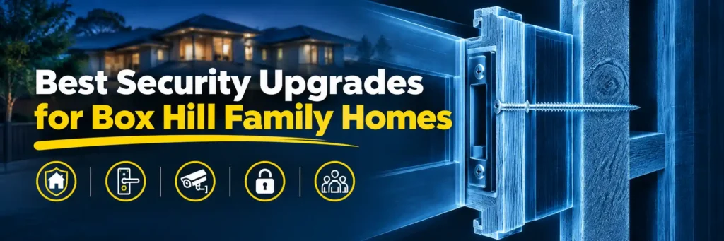 Best security upgrades for Box Hill family homes with reinforced door locks and structural security hardware